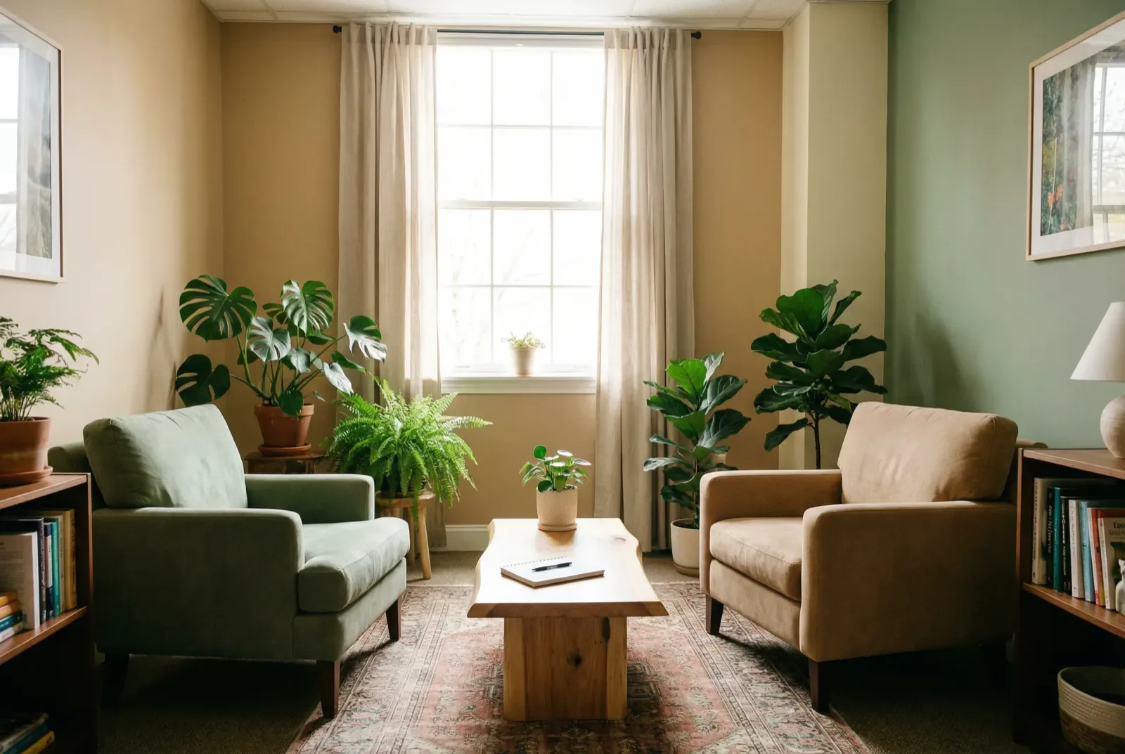 Psychoterapia syndromu oszusta - gabinet terapeutyczny