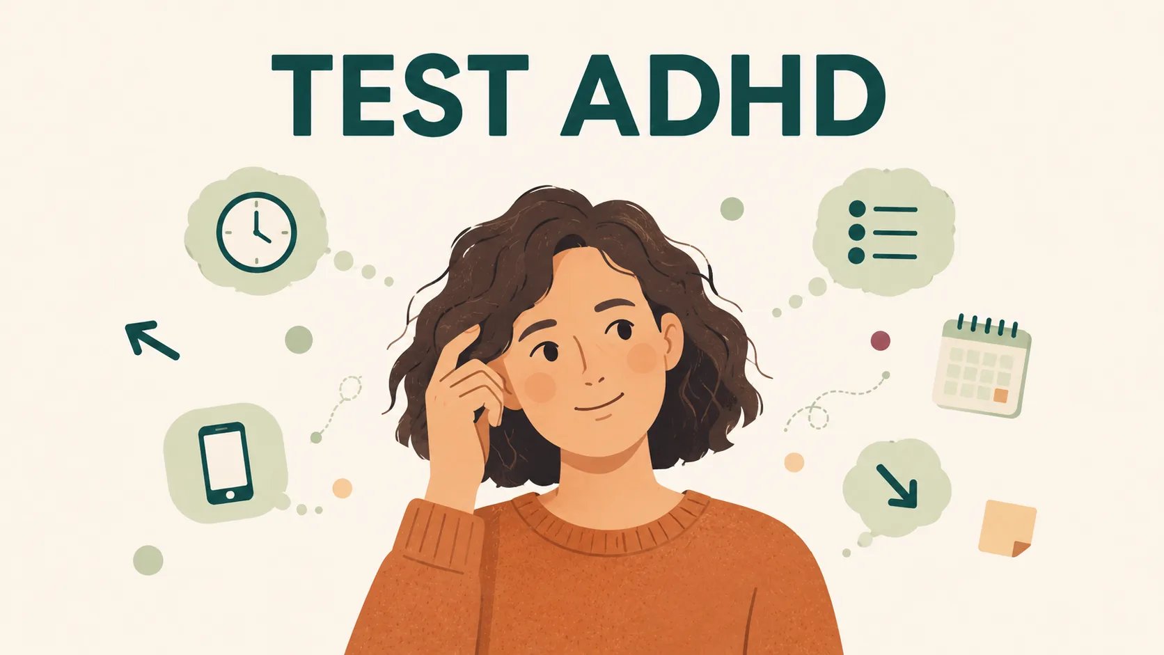 Test ADHD online (ASRS-1.1) — darmowy przesiewowy test ADHD u dorosłych